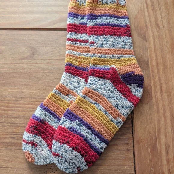 Handmade Merino Wool Socks - Picture 2 of 2